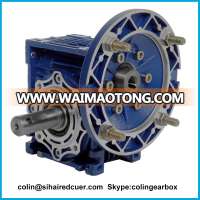 NMRV063 worm gearbox flange and shaft