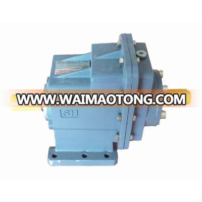 Output Shaft With Helical Gear Motor Gearbox