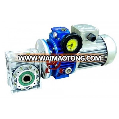 Combined Deceleration Gear Box Of NMRV Worm Gear Reducer & UD Variator